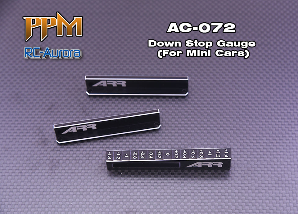 Down Stop Gauge (For Mini Cars)